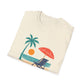 Tropical Vibes Beach Scene Tee (Relax & Unwind)