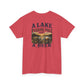Fishing Tee — "A Lake, A Fishing Pole, A Beer" Graphic Shirt