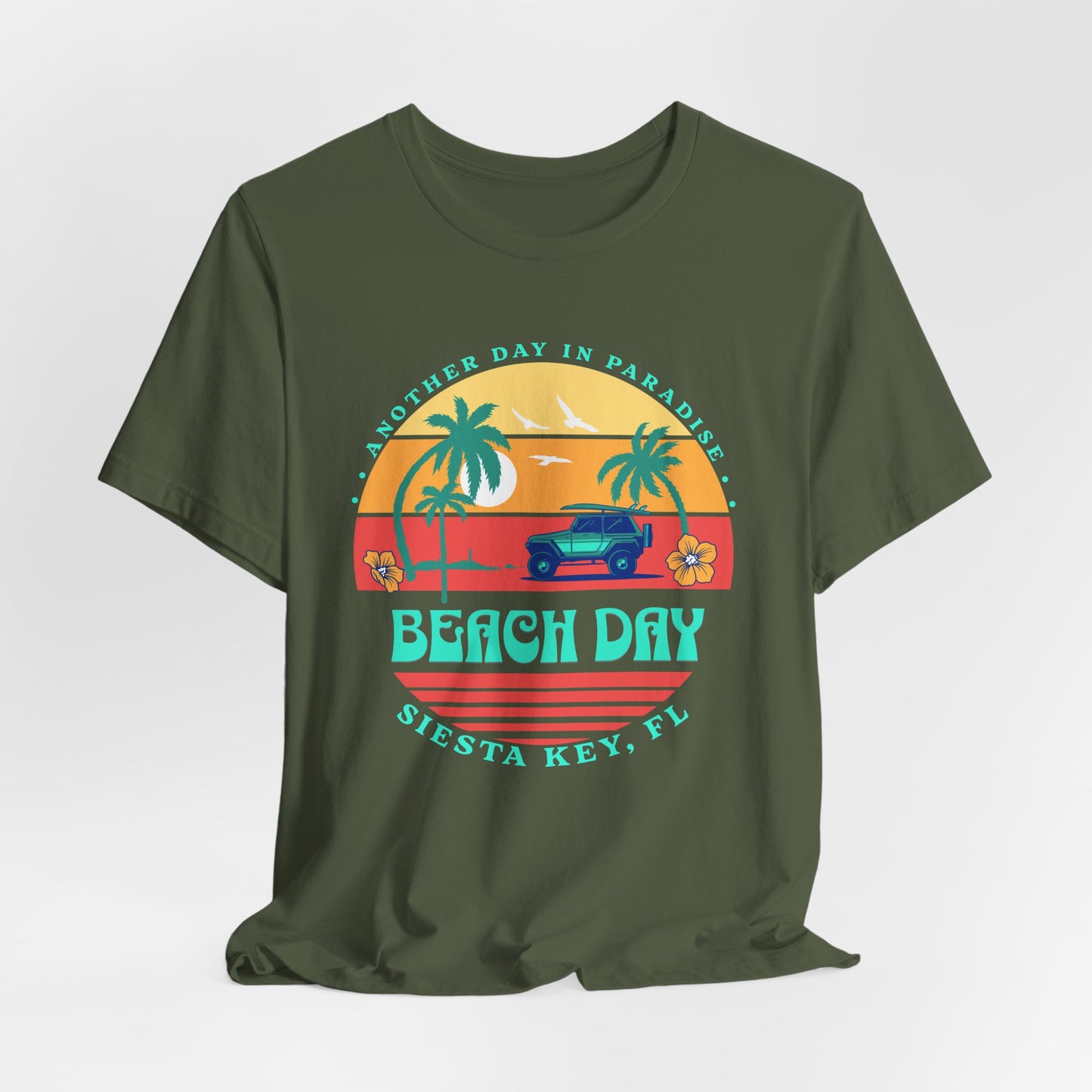 Beach Day in Paradise Unisex Short Sleeve T-Shirt