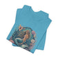Mermaid Beach Graphic Tee - Vintage Ocean Illustration T-Shirt