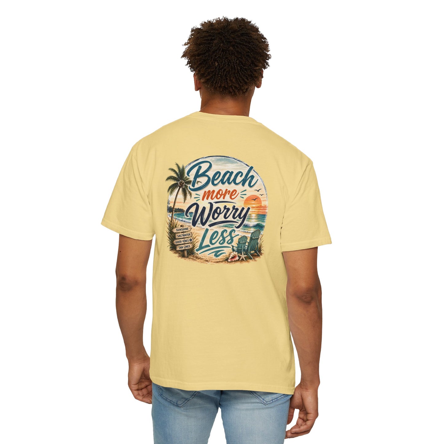 Beach More Worry Less T-Shirt