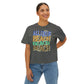 Beach Beach Beach Women's Boxy Tee, Summer T-Shirt, Casual Beachwear,