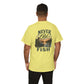 T-Shirt — "Never Too Old to Fish" Fishing Tee (Sunset Lake Design)