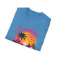 Sunshine and Sea T-Shirt — Tropical Palm Beach Sunset Tee