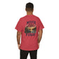 T-Shirt — "Never Too Old to Fish" Fishing Tee (Sunset Lake Design)