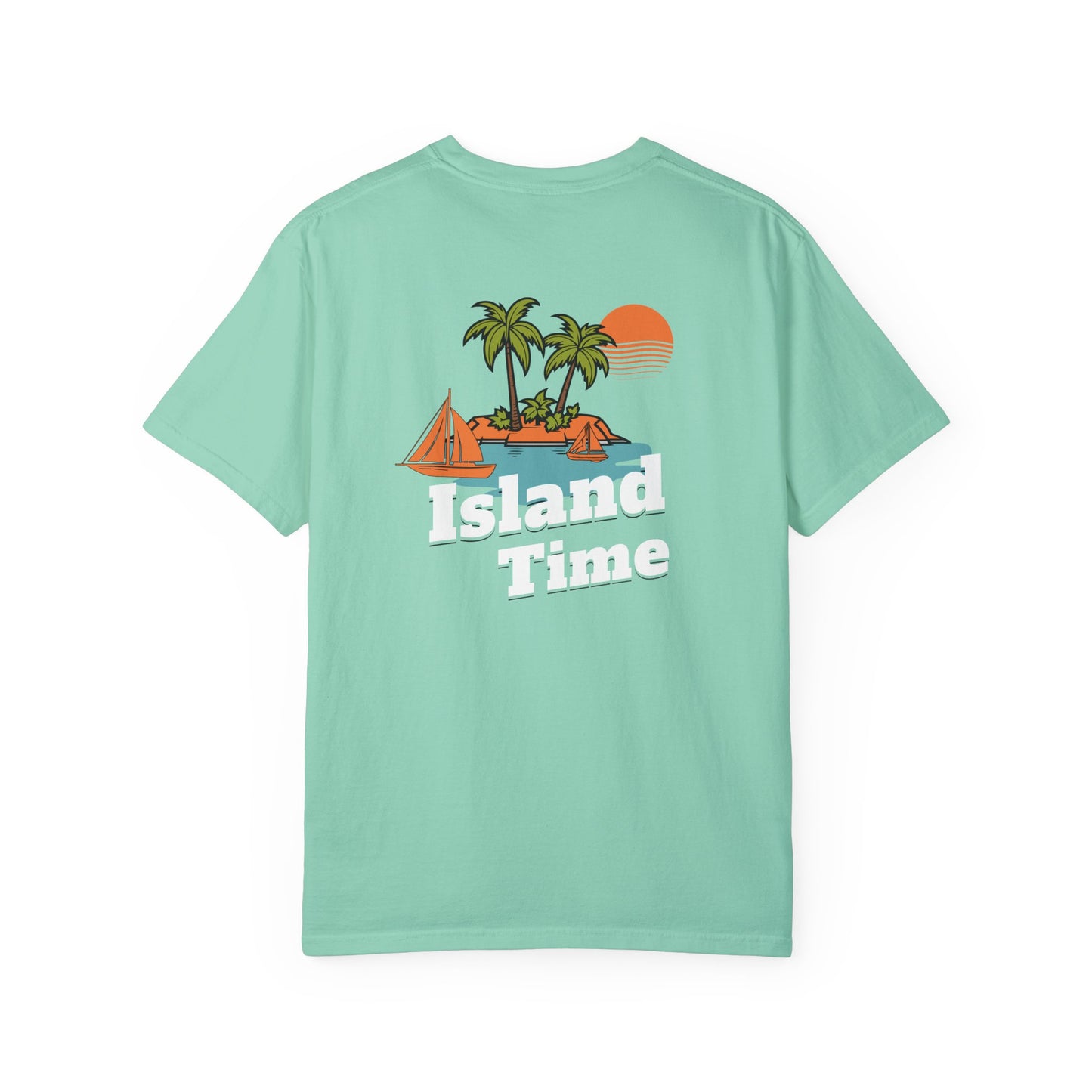 Resort Collection Island Time Unisex Garment-Dyed T-shirt at Caribbean Rays