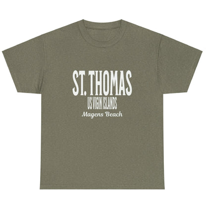 Island Collection St Thomas Unisex Heavy Cotton Tee