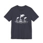 Dolphin Trio Tee — Playful Ocean Graphic T-Shirt