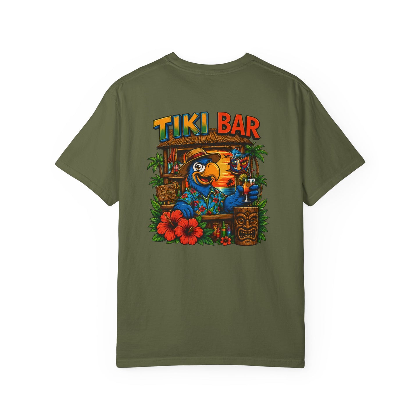 Tiki Bar Life Parrot T-Shirt
