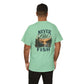 T-Shirt — "Never Too Old to Fish" Fishing Tee (Sunset Lake Design)