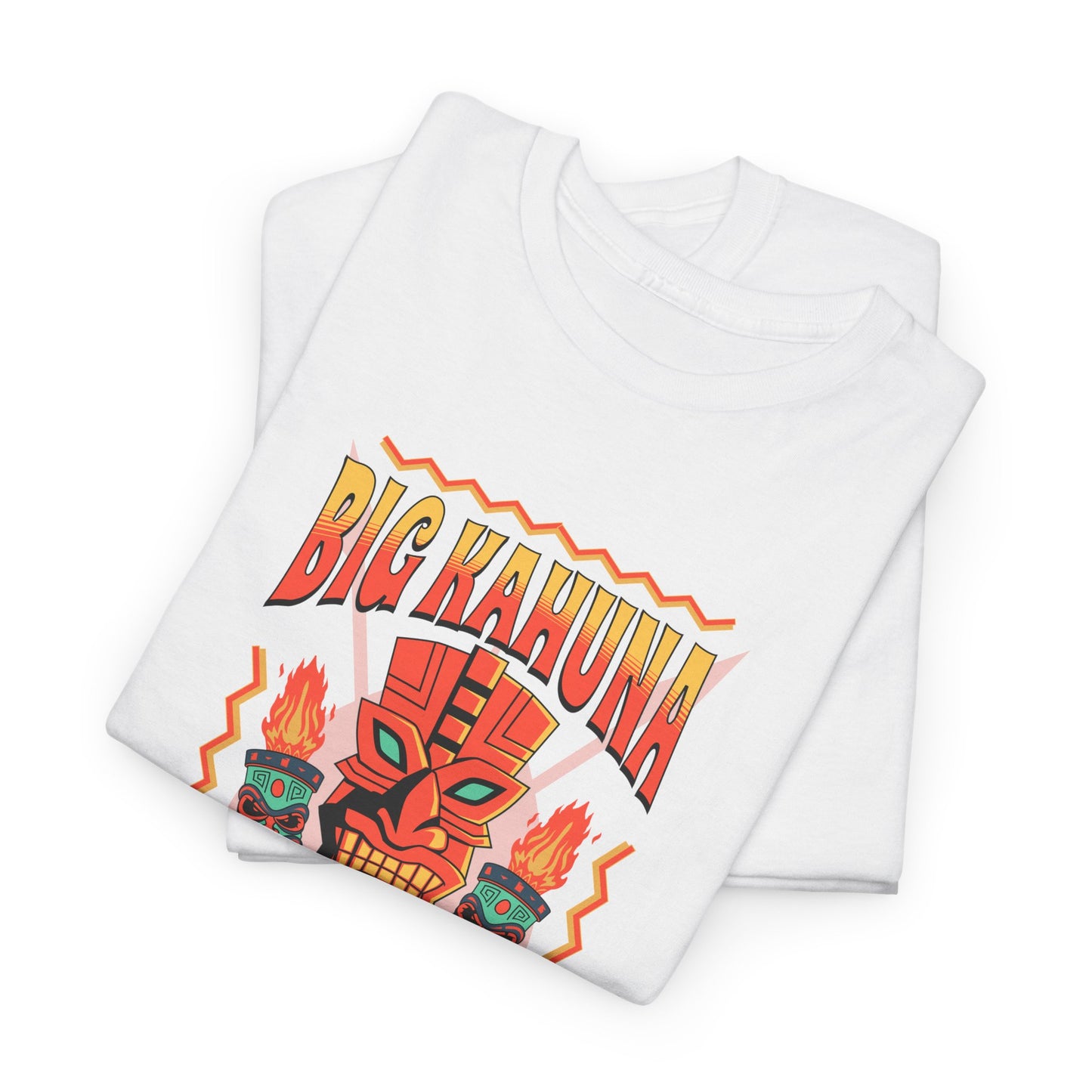 Big Kahuna Tiki Lounge Tee – Heavy Cotton Graphic Unisex T-Shirt