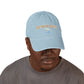 Beach Bum Embroidered Denim Hat — Casual Palm Tree Cap