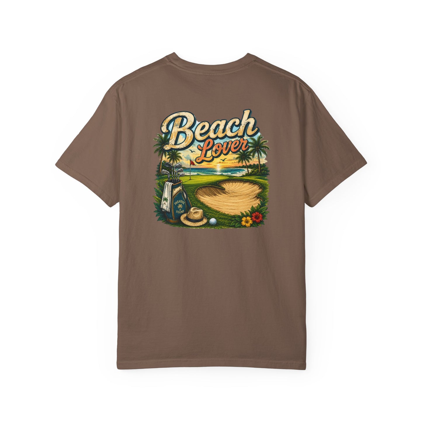 Beach Lover T-Shirt — Tropical Surf & Sand Graphic Tee