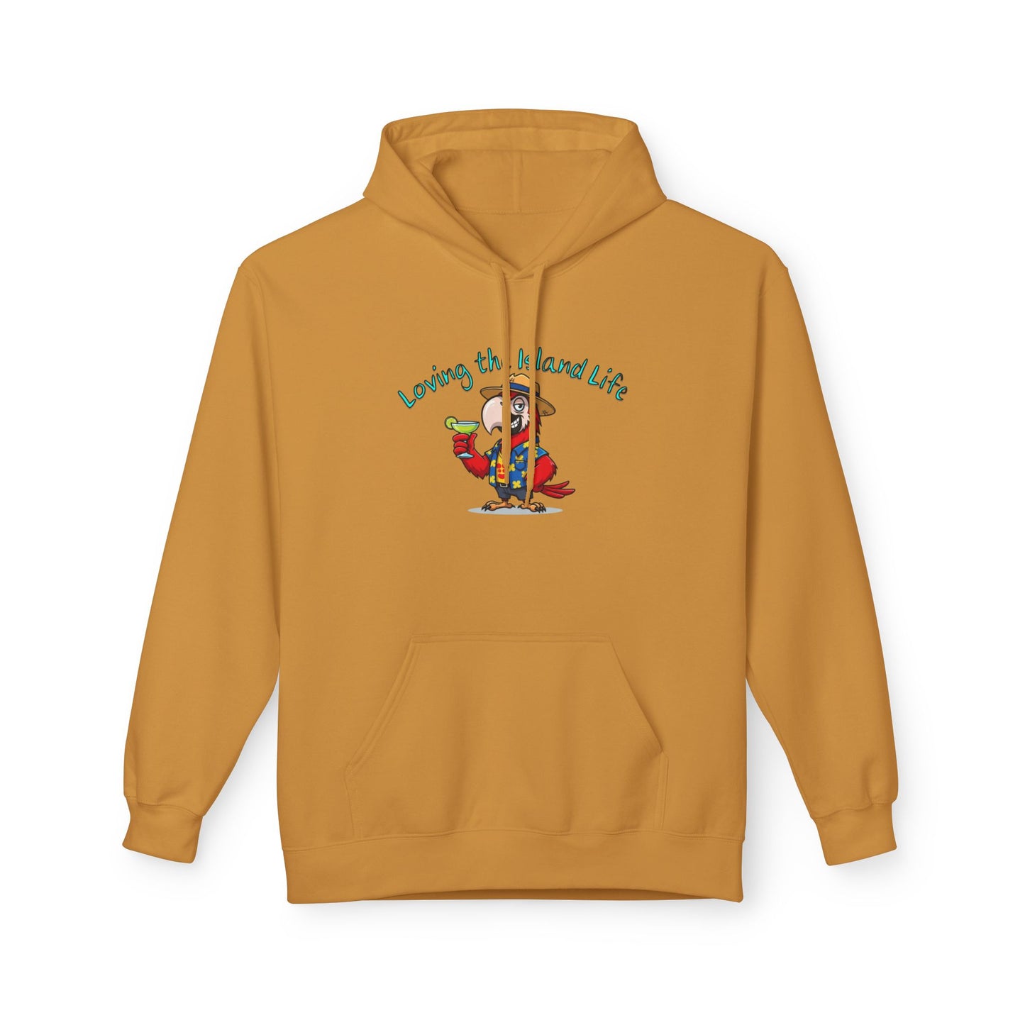 Loving the Island Life Hoodie — Tropical Beach Vacation Pullover