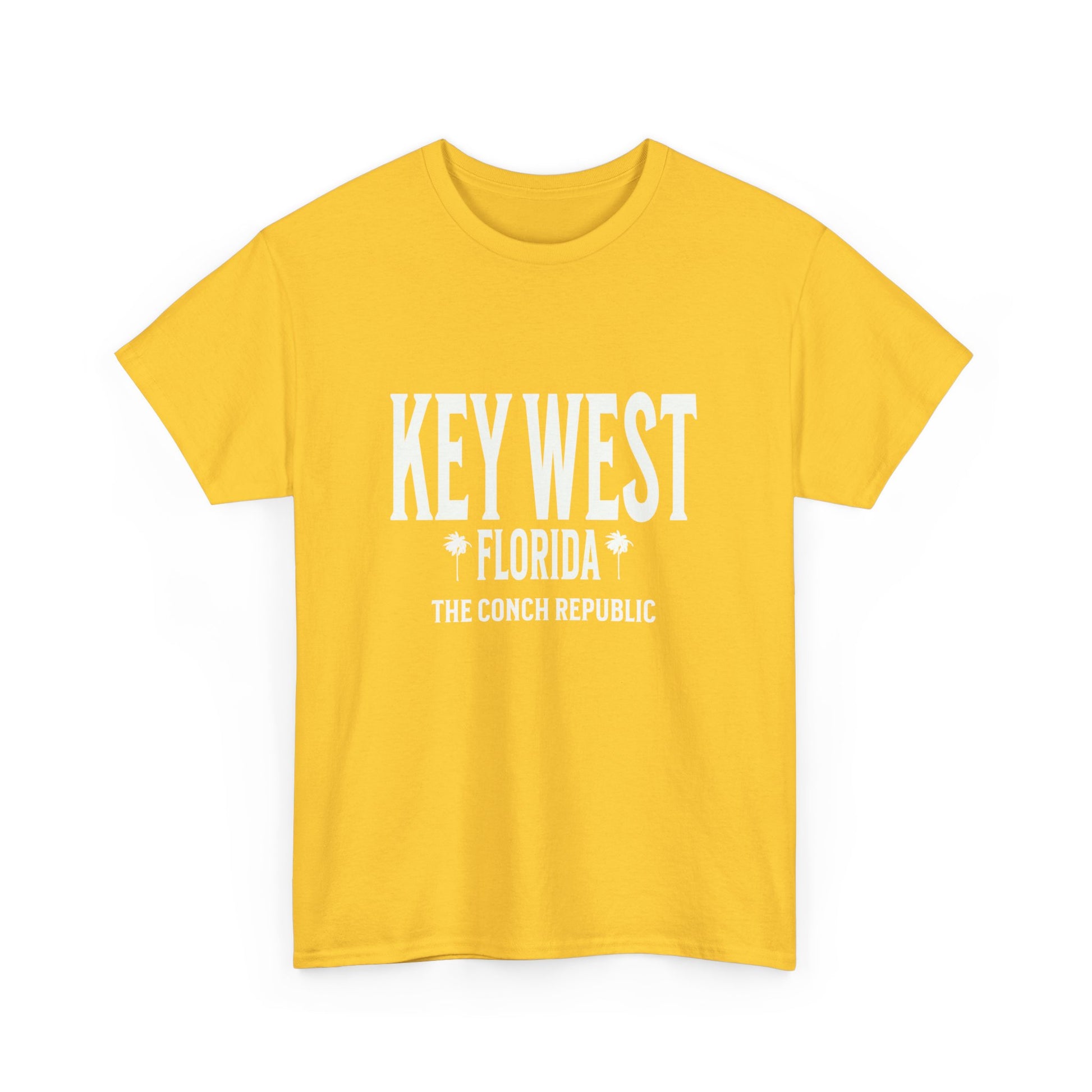 Island Collection Key West Florida Unisex Heavy Cotton Tee at Caribbean Rays