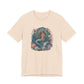 Mermaid Beach Graphic Tee - Vintage Ocean Illustration T-Shirt