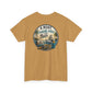 T-Shirt — "A Boat, Fishing Pole and Beer" Vintage Fishing Graphic Tee