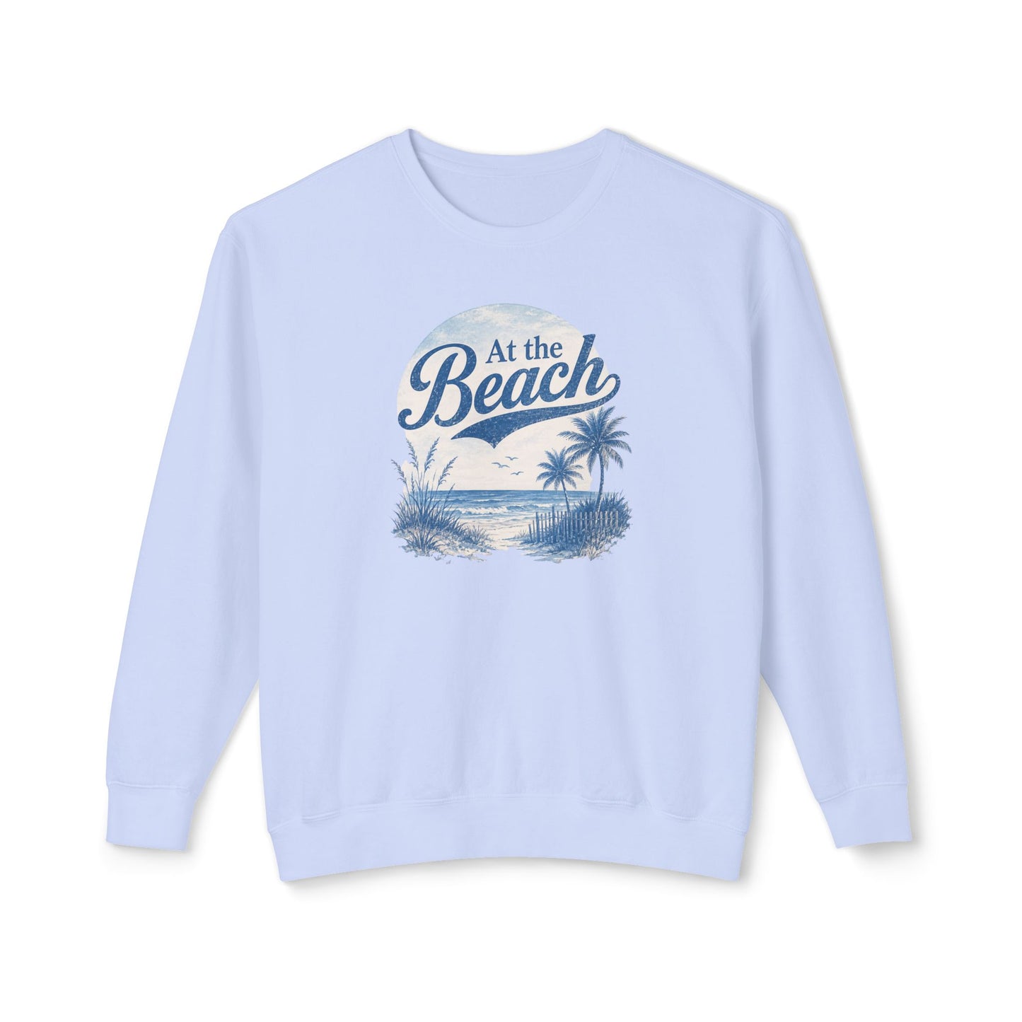 At The Beach Lightweight Crewneck Sweatshirt