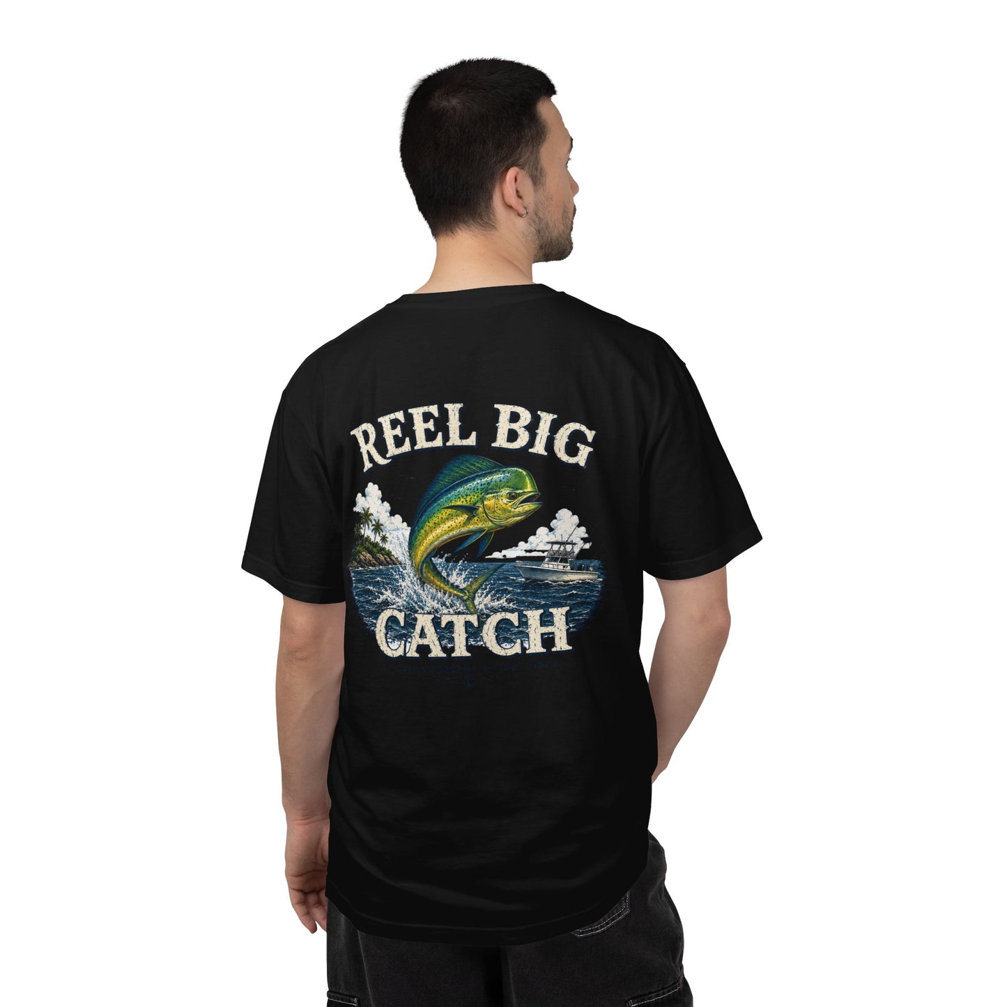 Reel Big Catch Mahi-Mahi T-Shirt, Bull Dolphin, Dorado