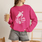 Beach Turtle Crewneck Sweatshirt — "Life is Better at the Beach"