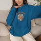 Beach Lover Starfish Hoodie — Coastal Seashell Graphic Sweatshirt