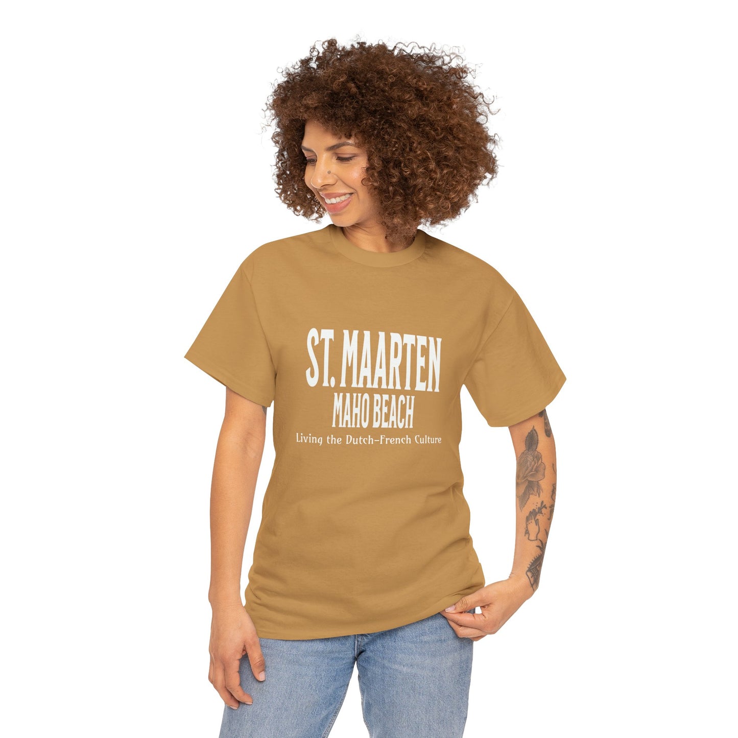 St. Maarten Maho Beach Tee — Caribbean Vacation T-Shirt