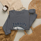 Tarpon Fishing Crewneck Sweatshirt — Vintage Tarpon Graphic Pullover
