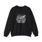 Sea Turtle Crewneck Sweatshirt — Hand-Drawn Marine Life Graphic