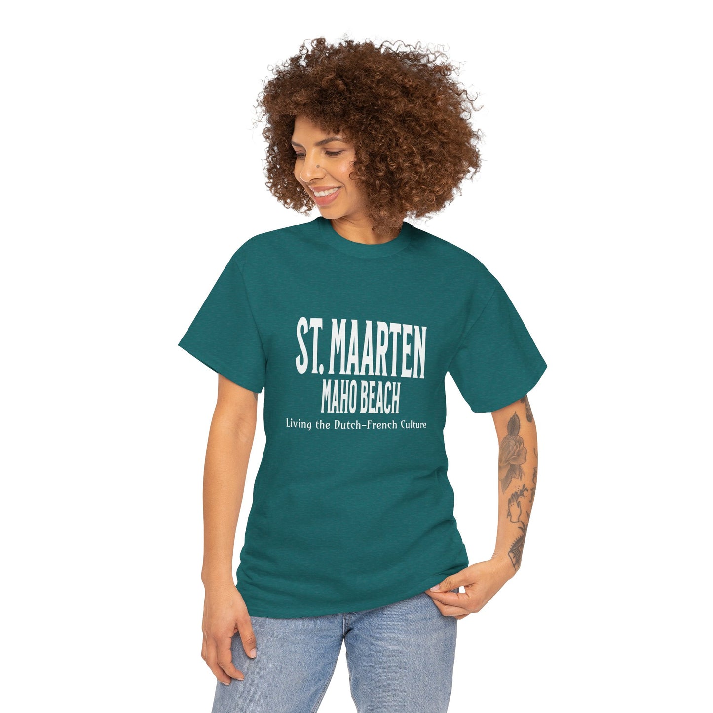 St. Maarten Maho Beach Tee — Caribbean Vacation T-Shirt