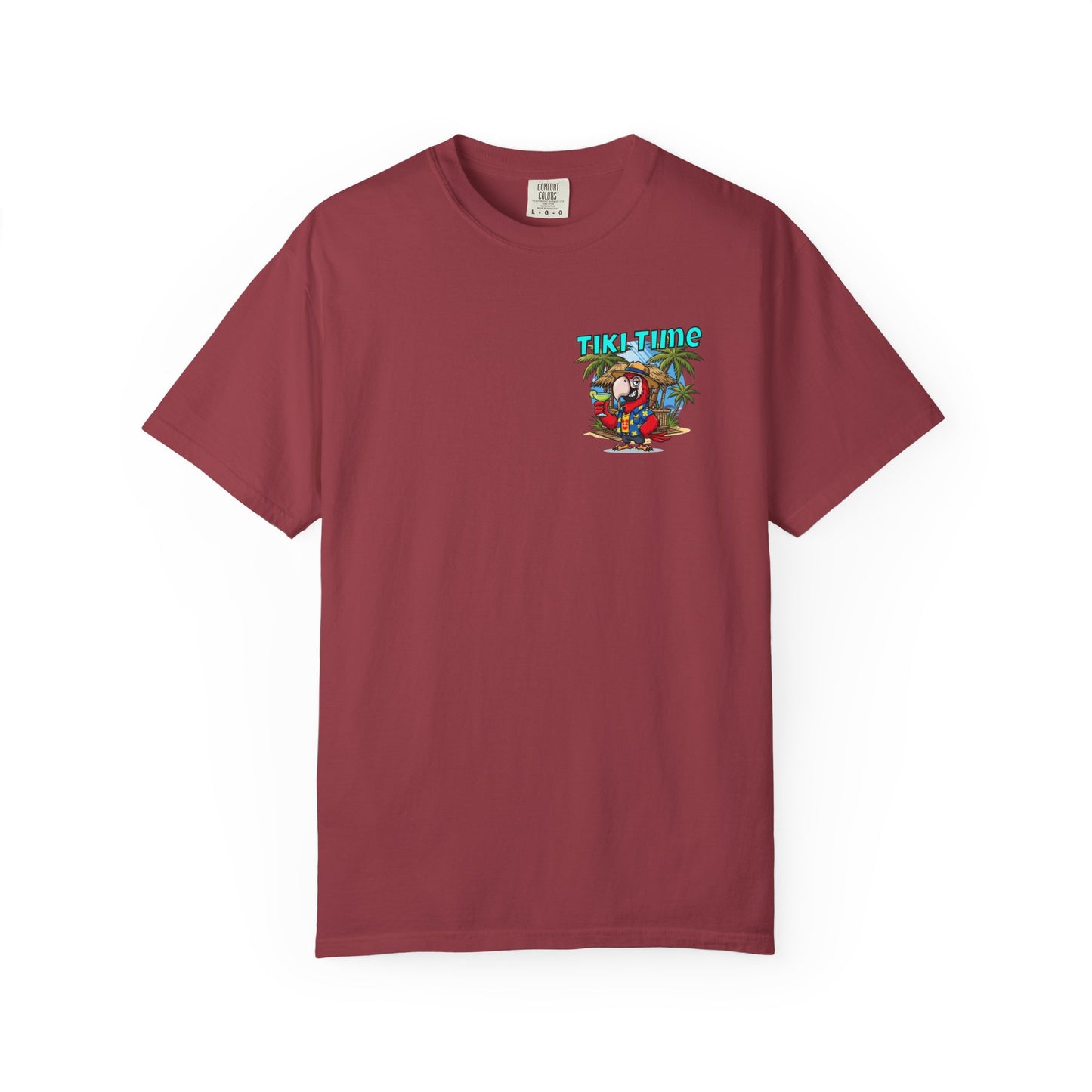 Tiki Time Party Parrot T-Shirt