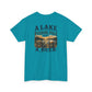 Fishing Tee — "A Lake, A Fishing Pole, A Beer" Graphic Shirt