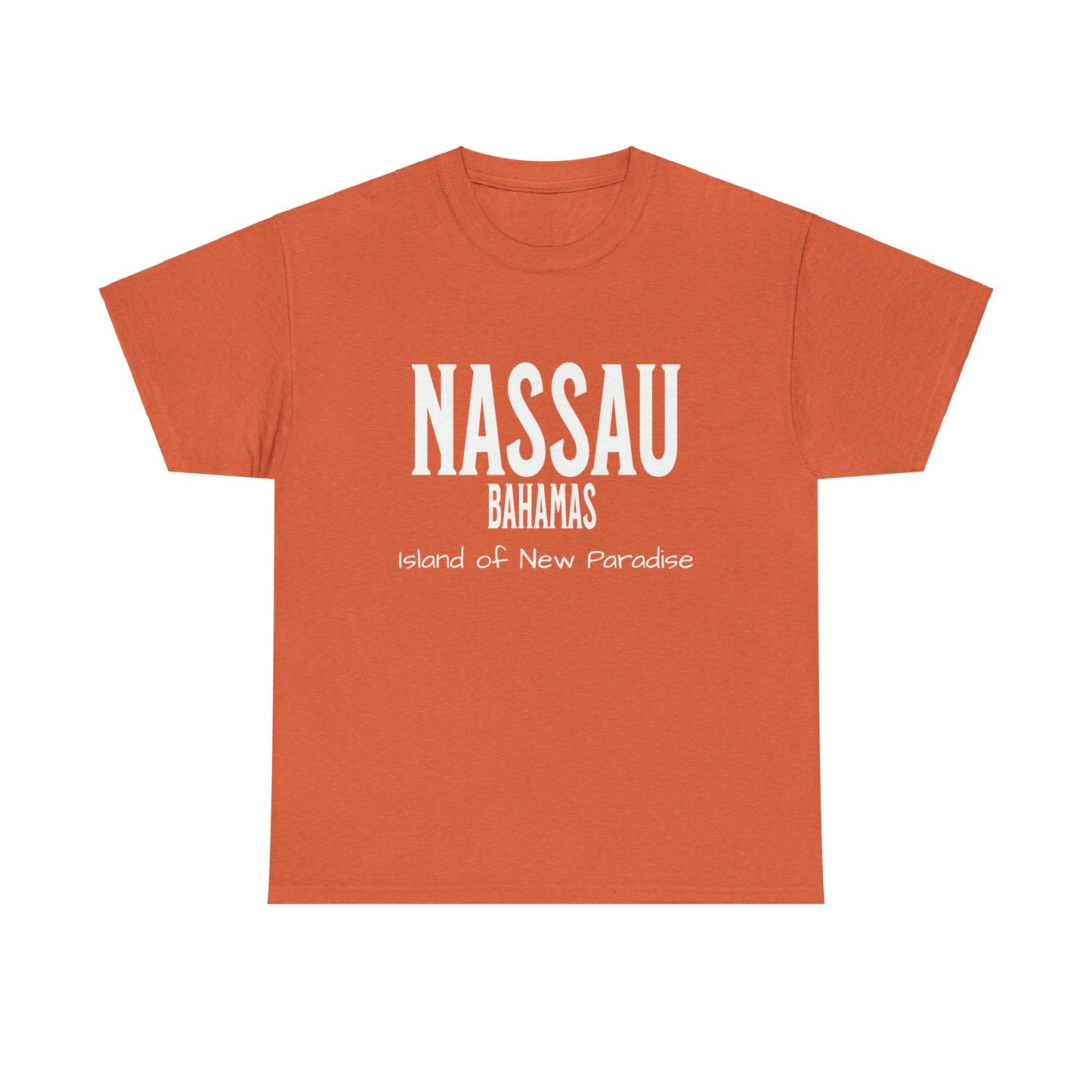 Island Collection Nassau Bahamas Unisex Heavy Cotton Tee