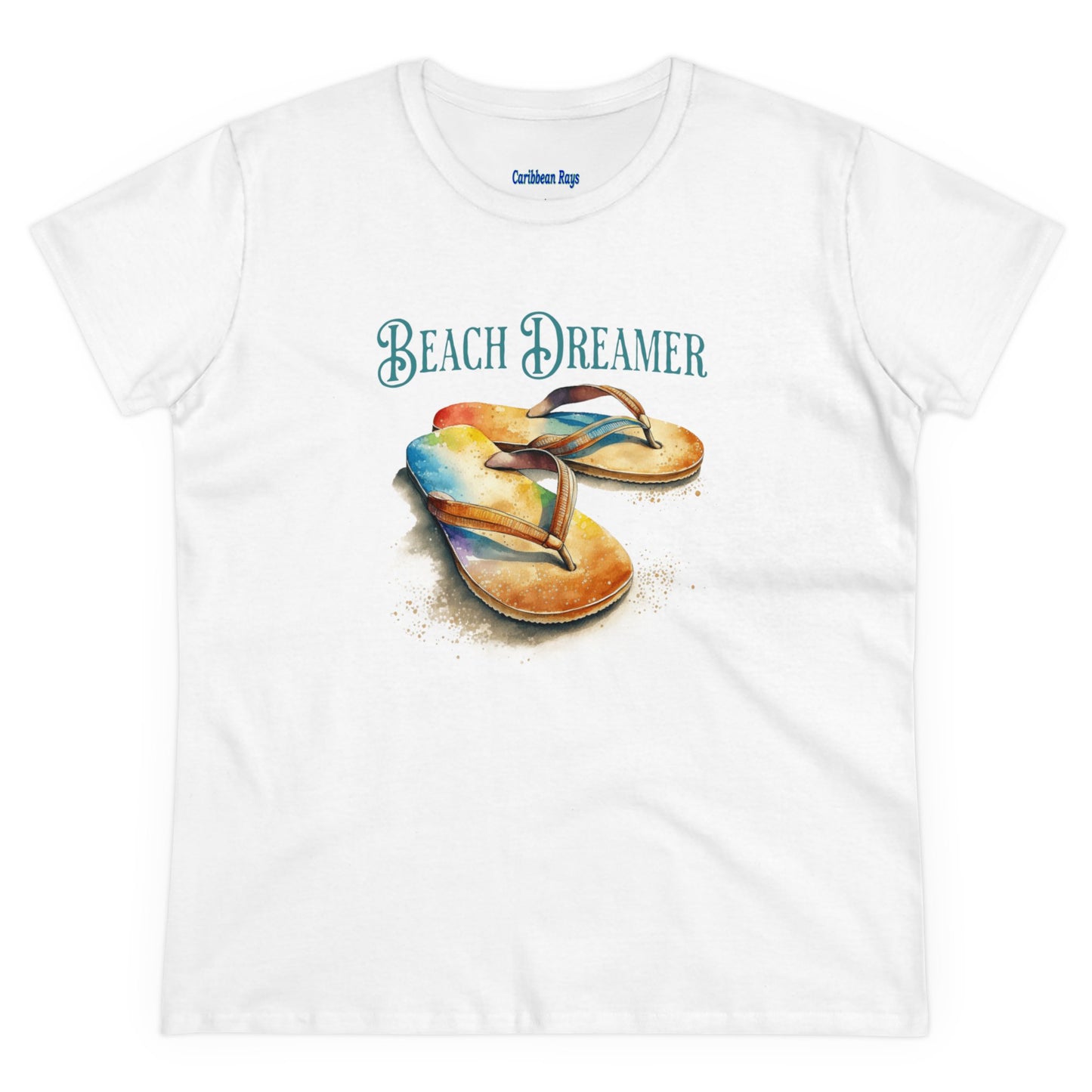 Beach Dreamer Women's Midweight Cotton Tee at Caribbean Rays