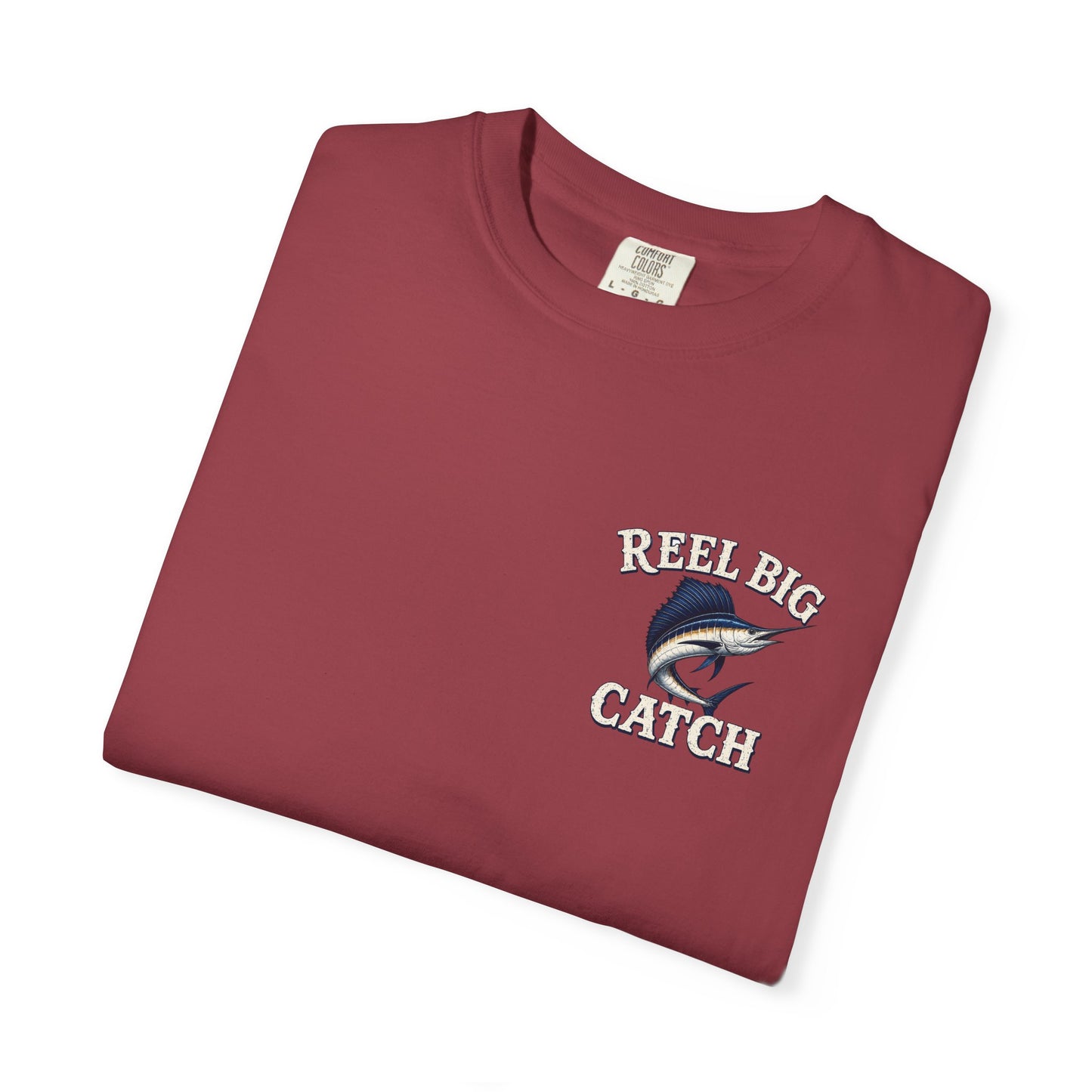 Reel Big Catch Fishing T-Shirt — Sailfish Offshore Angler Tee