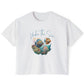 Under the Sea Boxy Tee — Women's Marine Life Graphic T‑Shirt at Caribbean Rays