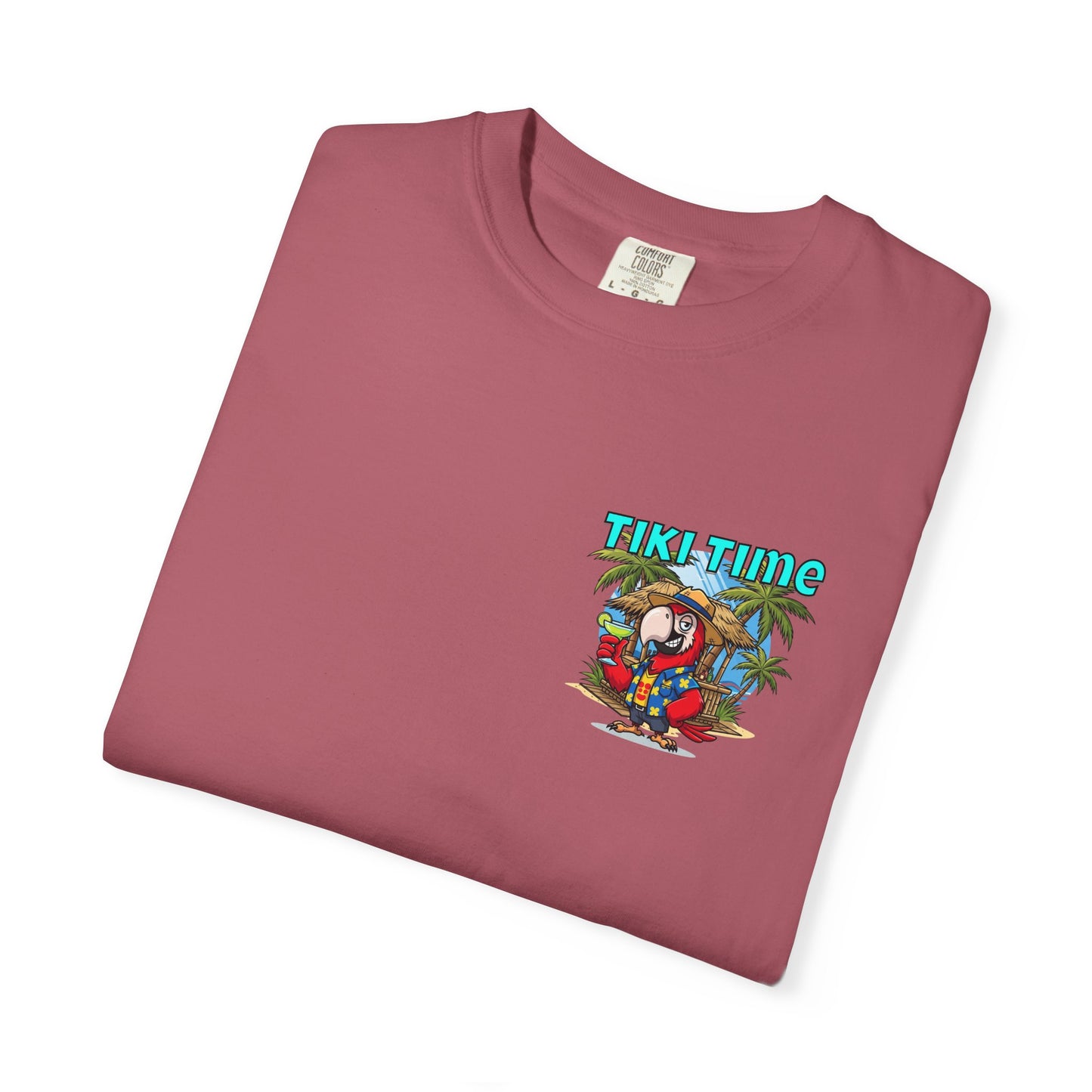 Tiki Time Party Parrot T-Shirt