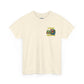 Cocktail Parrot Tee - Fun Retro Style, Unisex  Heavy Cotton T-Shirt,