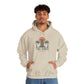 Tiki Vibes Hoodie — Retro Sunset Palm Tree Sweatshirt