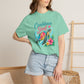 Caribbean Soul T-Shirt — Sea Turtle Floral Tropical Tee