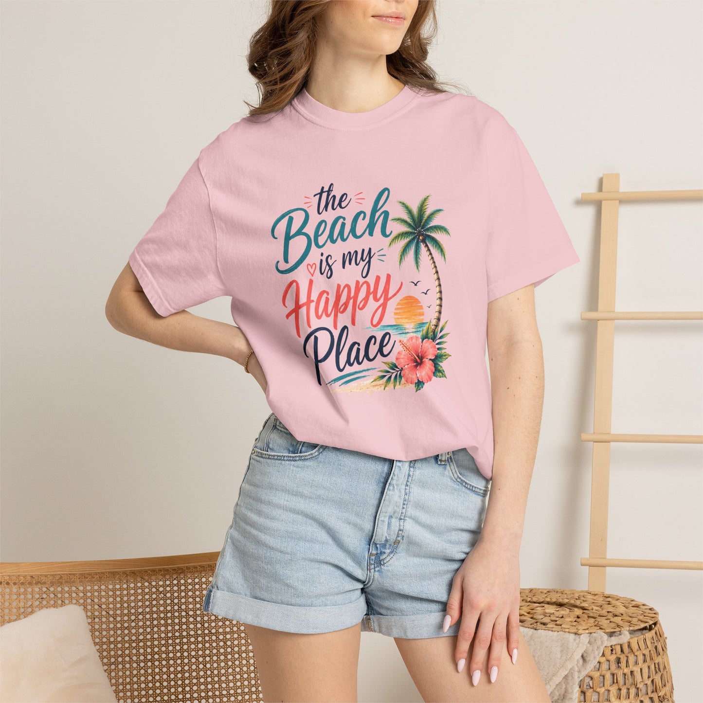 The Beach Is My Happy Place T-Shirt
