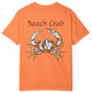 Resort Collection Beach Crab Unisex Garment-Dyed T-shirt by Caribbean Rays