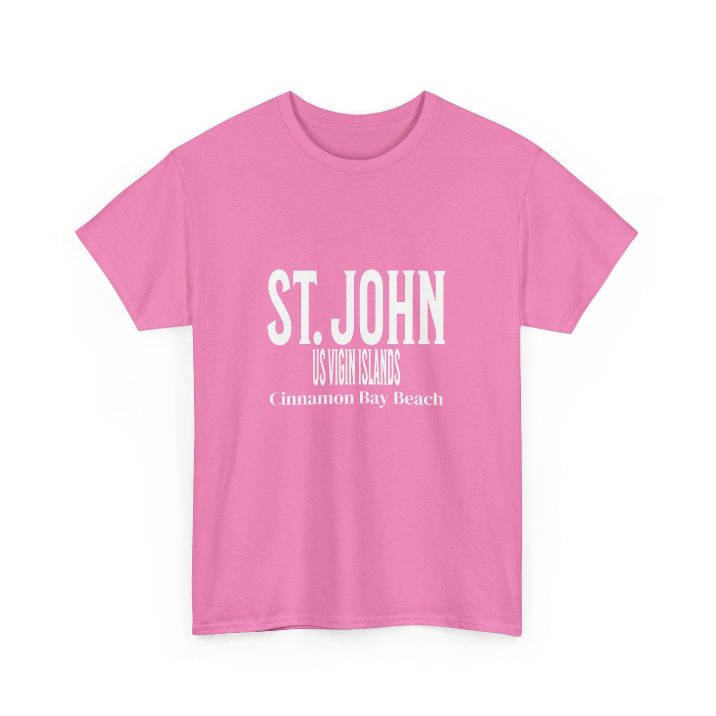 Island Collection St. John Unisex Heavy Cotton Tee by Caribbean Rays