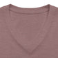 Floral Flip-Flop V-Neck Tee — Women's Tropical Beach Shirt