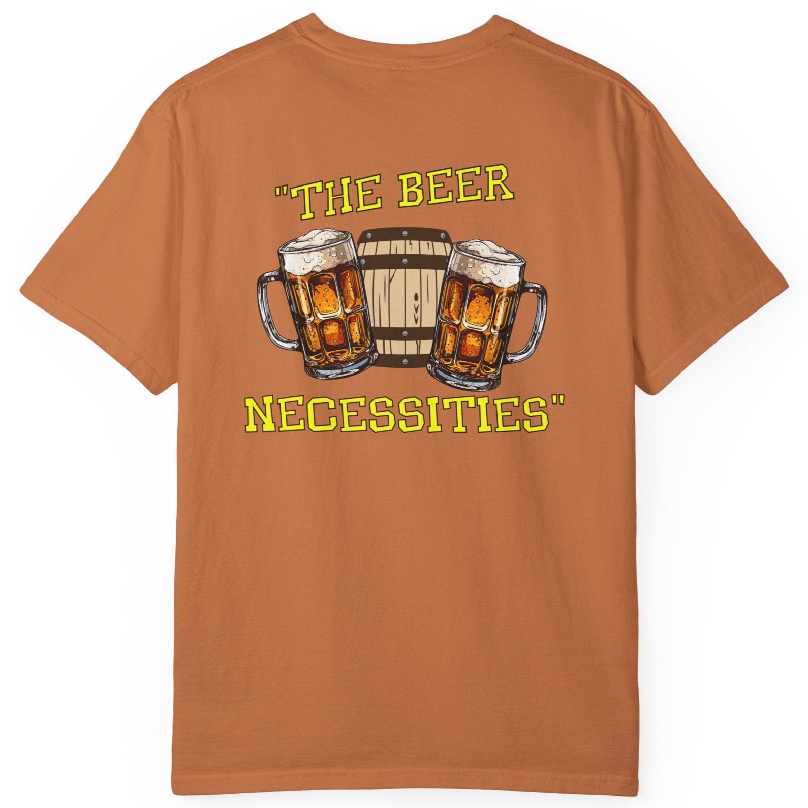 Resort Collection The Beer Necessities Unisex Garment-Dyed T-shirt by Caribbean Rays