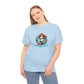 Mermaid Kisses Unisex Heavy Cotton Tee – Fun, Relaxed Vibe for Ocean Lovers