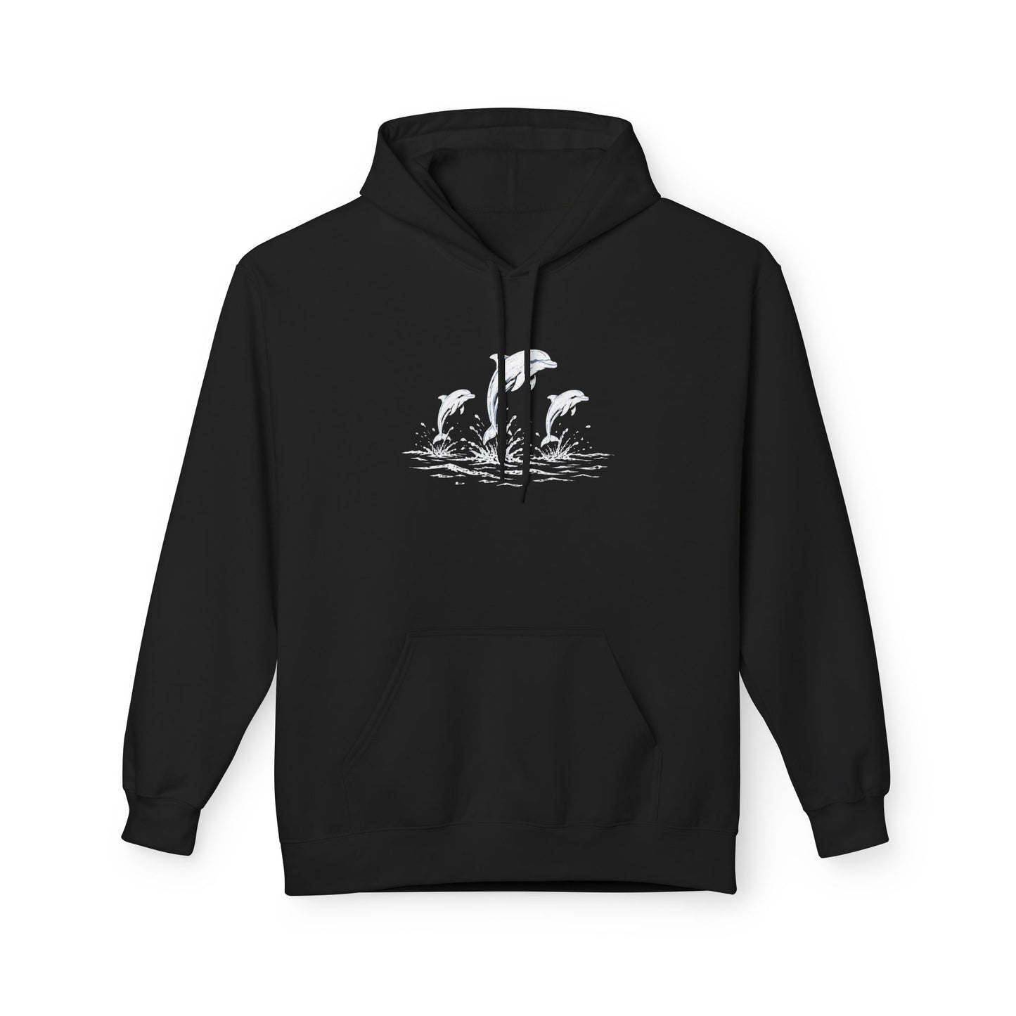Dolphin Trio Hoodie Graphic Pullover