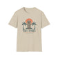 Tiki Vibes Sunset Tee (Palm Trees & Tiki Mask)