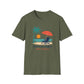 Tropical Vibes Beach Scene Tee (Relax & Unwind)