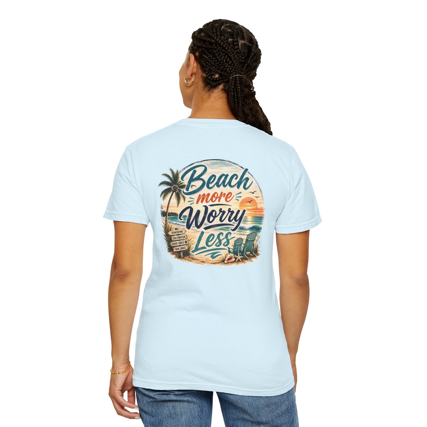 Beach More Worry Less T-Shirt