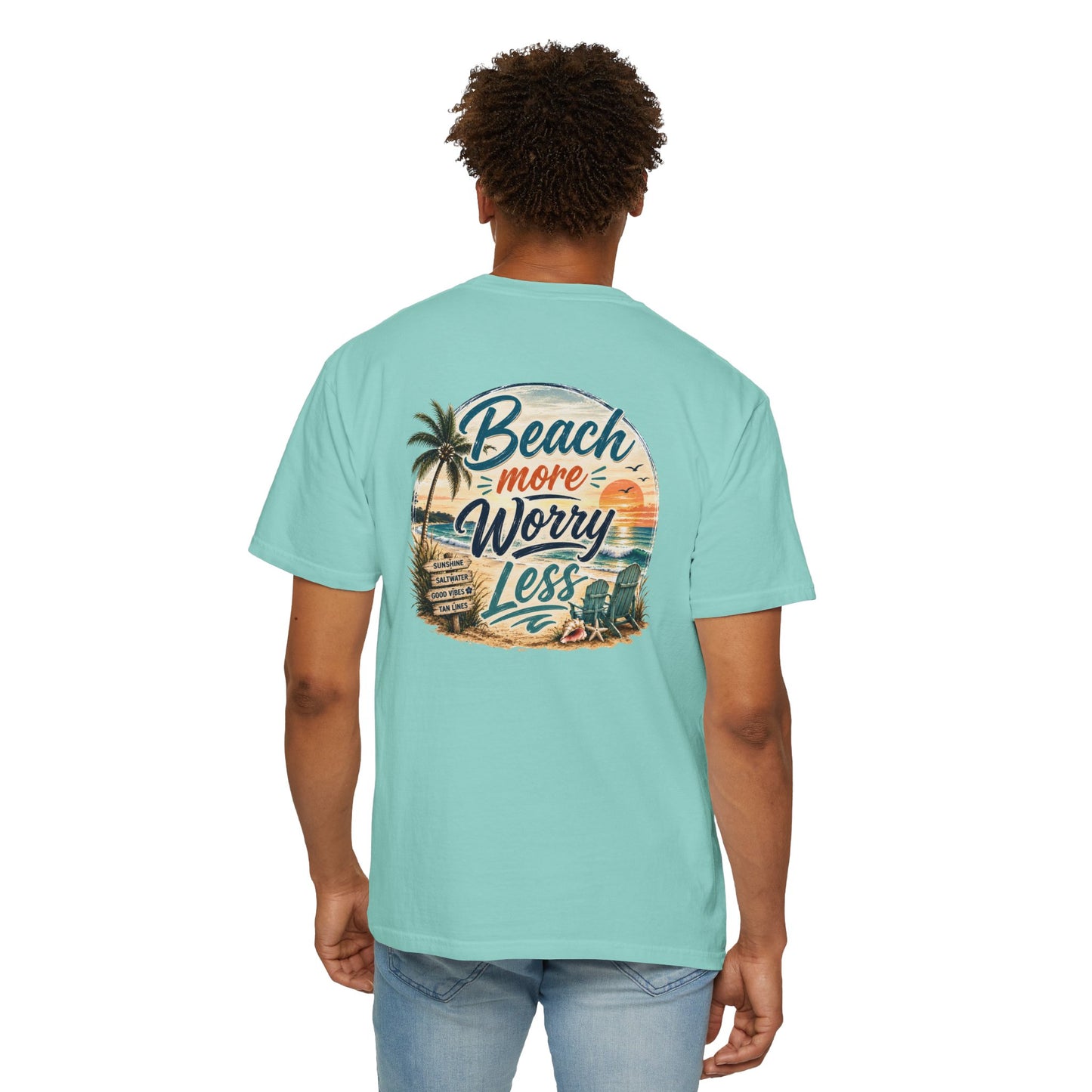 Beach More Worry Less T-Shirt